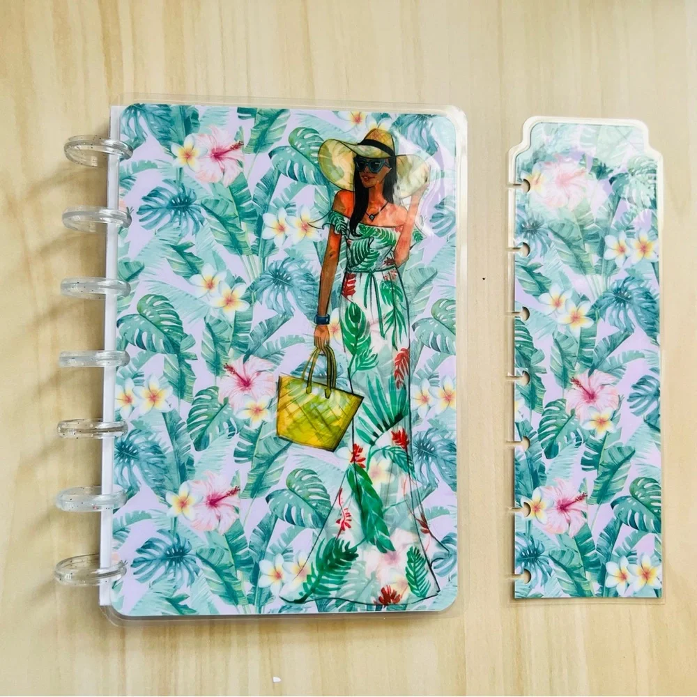 Happy planner mini size tropical girl be authentic pineapple weekly layout